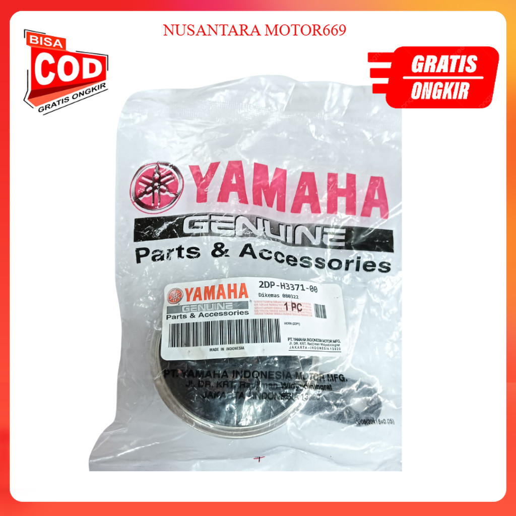 klakson motor yamaha nmax 2dp motor