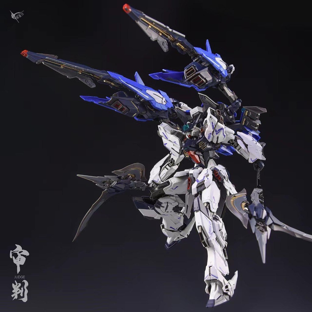 Zero Gravity Moonlight Judgment Judge Plastic Mokit 1/100 Metal Frame