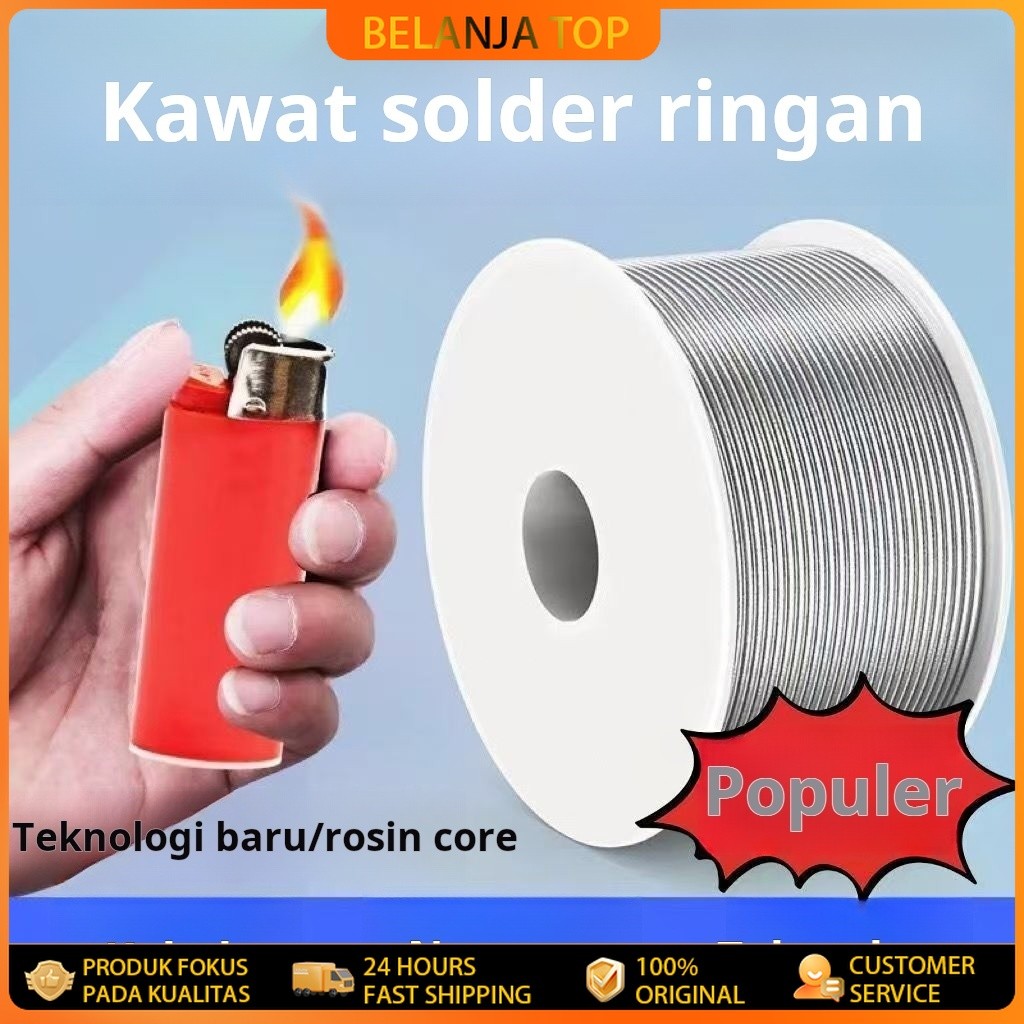 Kawat solder baru kawat timah solder universal kawat solder listrik nikel tembaga tanpa bersih kawat