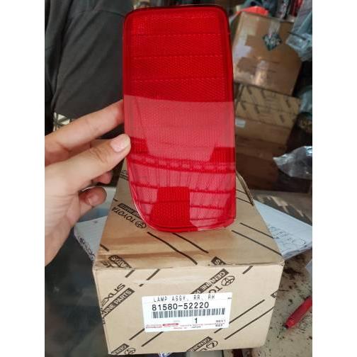 reflektor bemper belakan yaris 2012-2013 ori 1buah GoodQuality