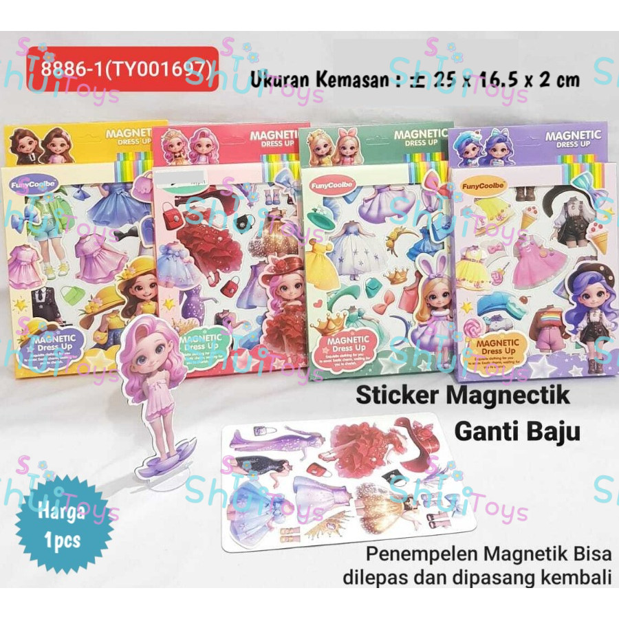 PromoMainan Magnetic Doll Kimmi And Friends / Mainan Boneka Magnetic