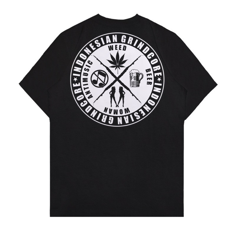 XtremeMerch Indonesian Grindcore Oversized Kaos 100% Original Tshirt