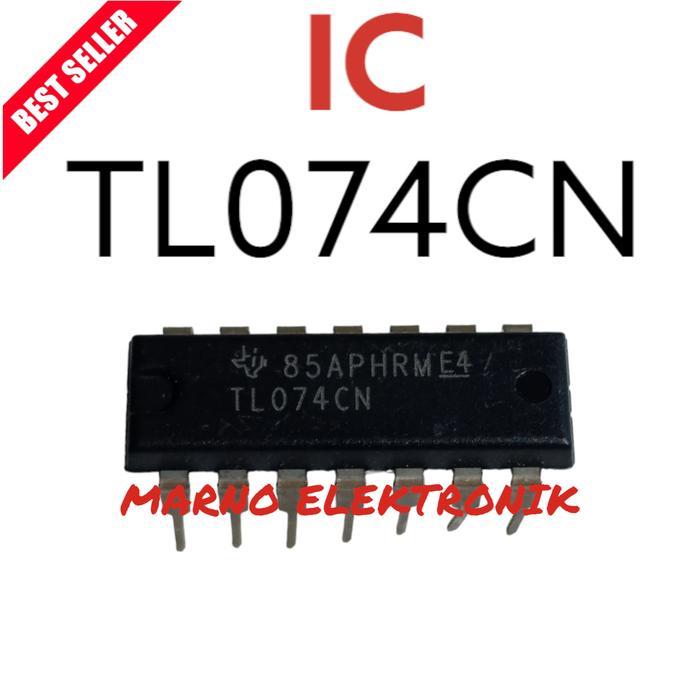 IC TL074CN TL 074CN TL 074 TL074 ASLI ORI ORIGINAL TERBAIK...