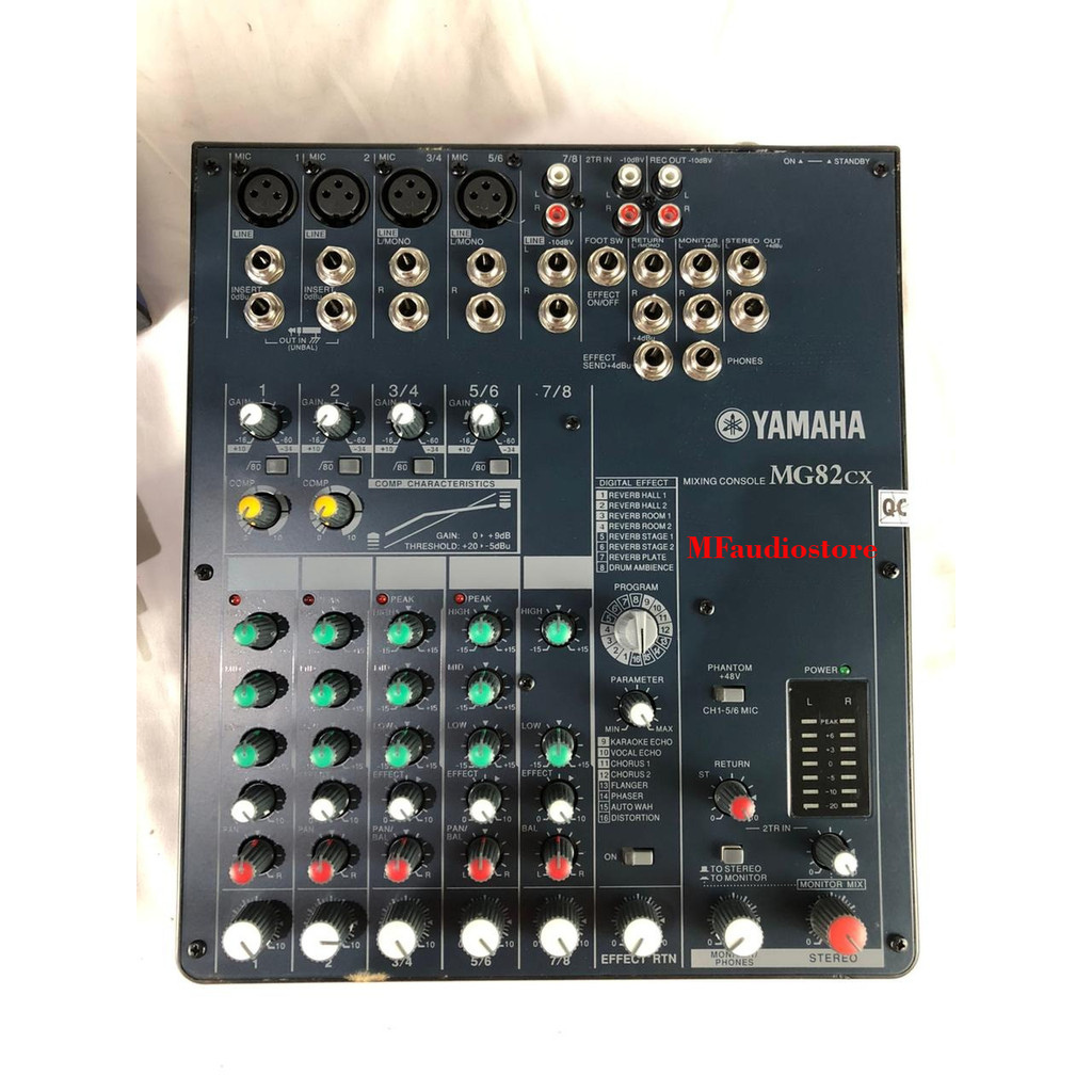 MIXER YAMAHA MG82CX MIXER AUDIO 8 CHANNEL MG 82 CX MG82CX