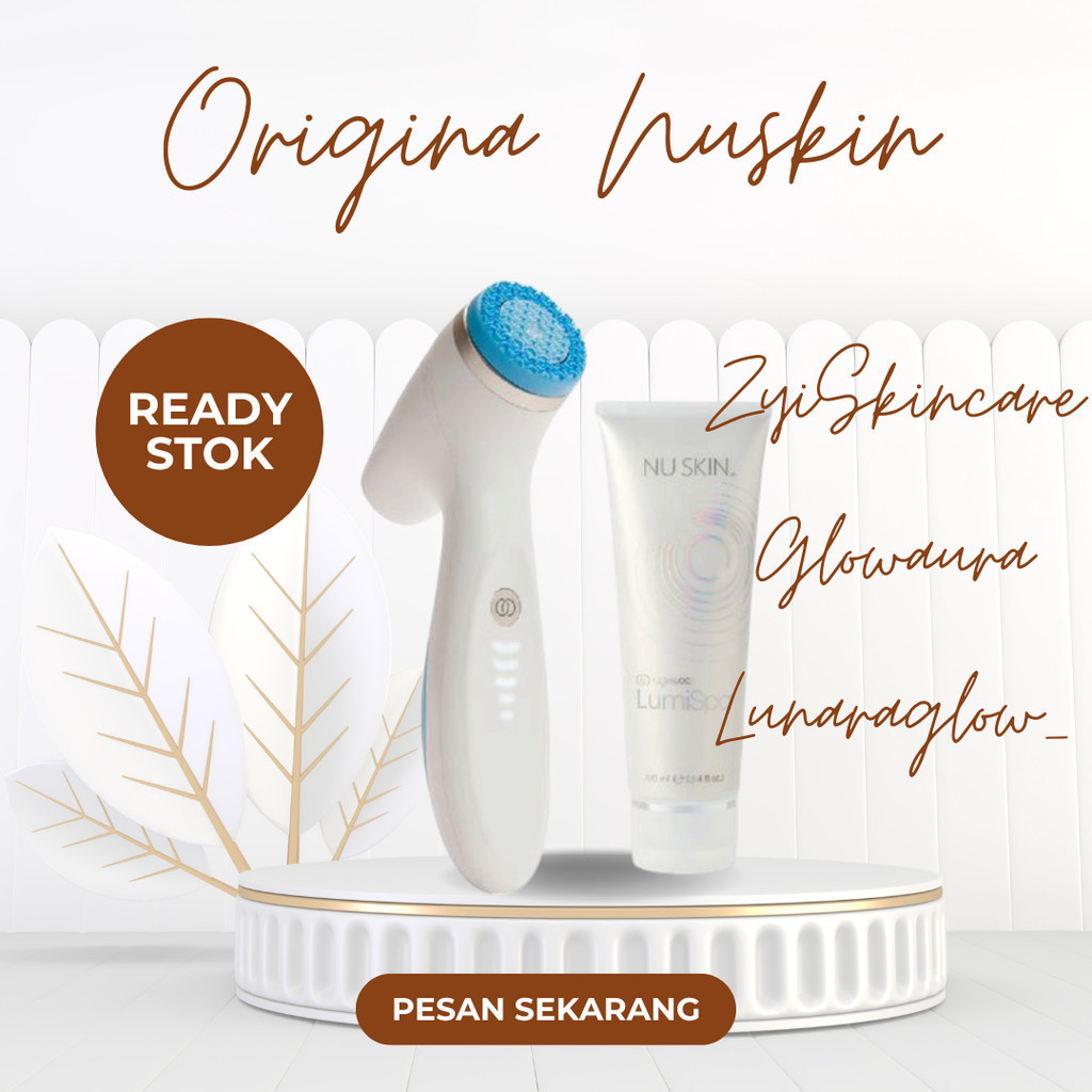 Skincare Skin NU ageLOC LumiSpa iO Blemish Prone Dry Normal Oily Sensitive Original Nu Skin Perawata