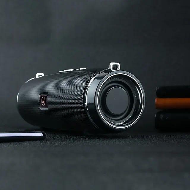 20W Portable Bluetooth Speaker IPX7 Waterproof Outdoor HIFI Pillar Speaker Subwoofer Stereo Speaker 