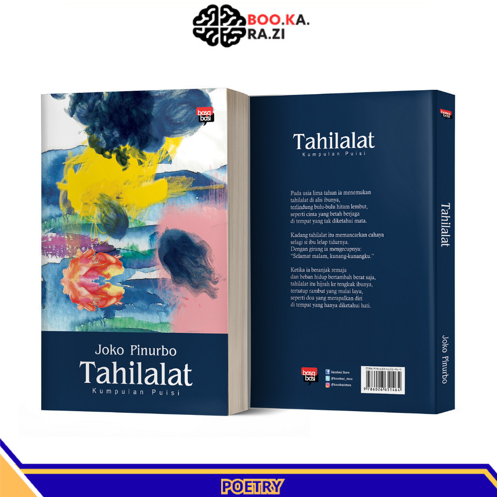 Kumpulan Puisi : Tahilalat - Joko Pinurbo - Penerbit Basabasi