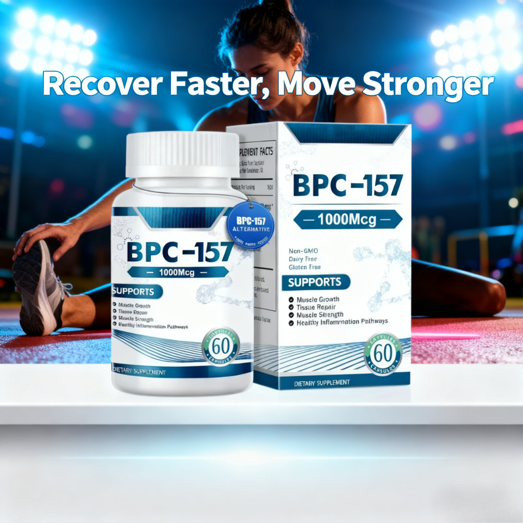 BPC157 Kapsul Vegan - Percepat Pemulihan Otot & Regenerasi Jaringan CO470