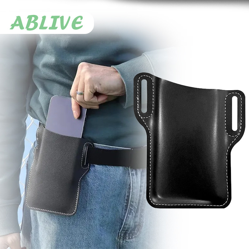 Case Sarung Dompet Tas Tempat Hp Pinggang Utk Iphone Xiaomi Oppo Vivo