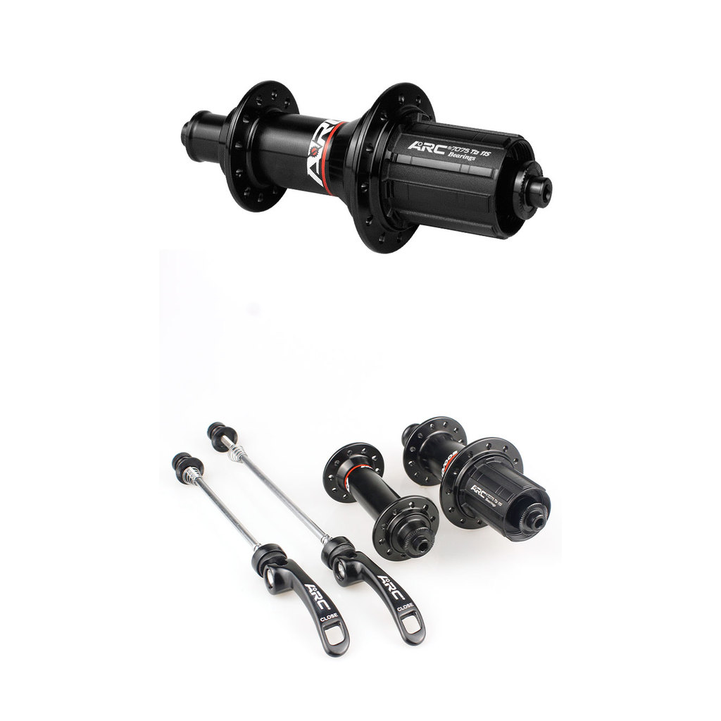 ARC RT010 002 Front 100 Rear 130 Road  Bike Hub Hub 4 pawls 48 clicks NBK Bearing Hub 20 24 Holes Bi