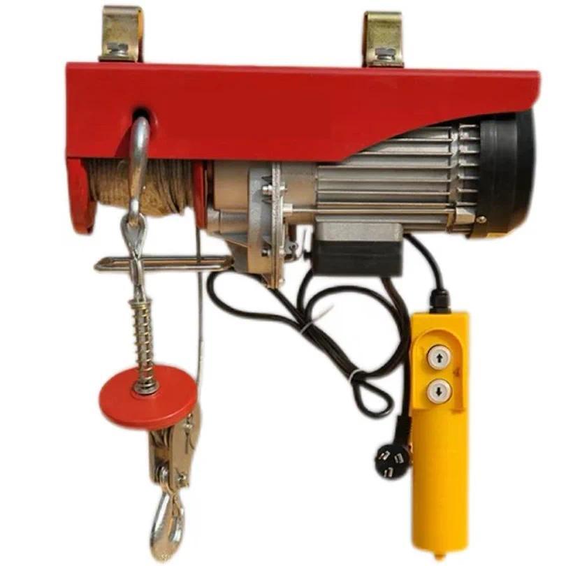 pa 200 Mini Electric Hoist 800kg 1000kg Electric Hoist Wire Rope Hoist