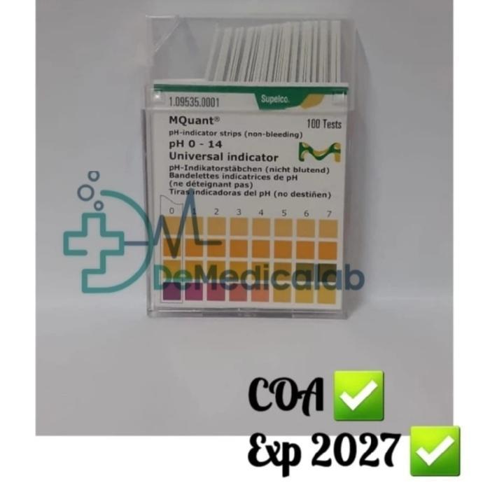 Kertas PH Paper Universal Lakmus 0-14 Merck / PH Paper Merck