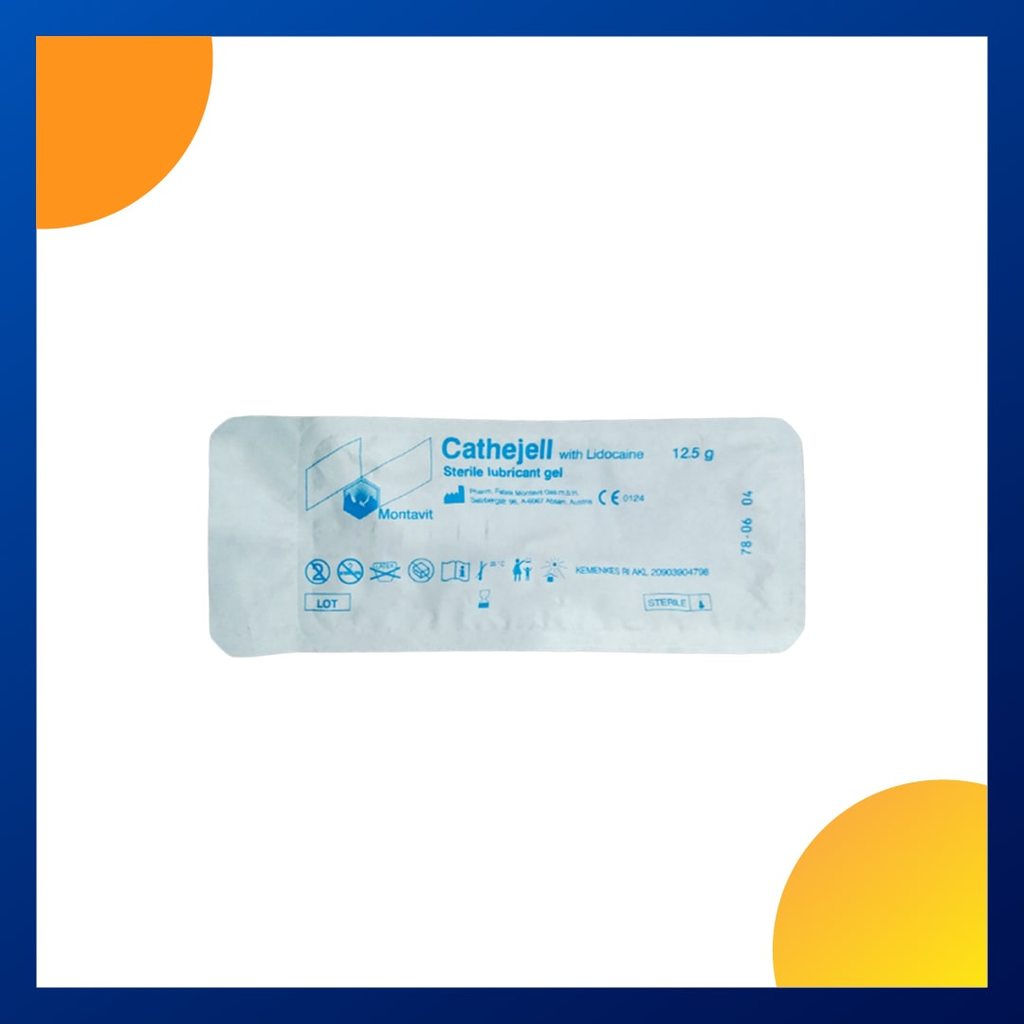 Cathejell With Lidocaine Sterile Lubricant Gel 12.5 Gram