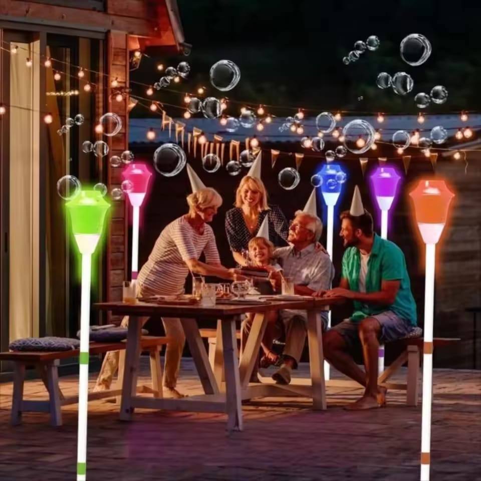 Alat Penghasil Gelembung Sabun Bubble Machine