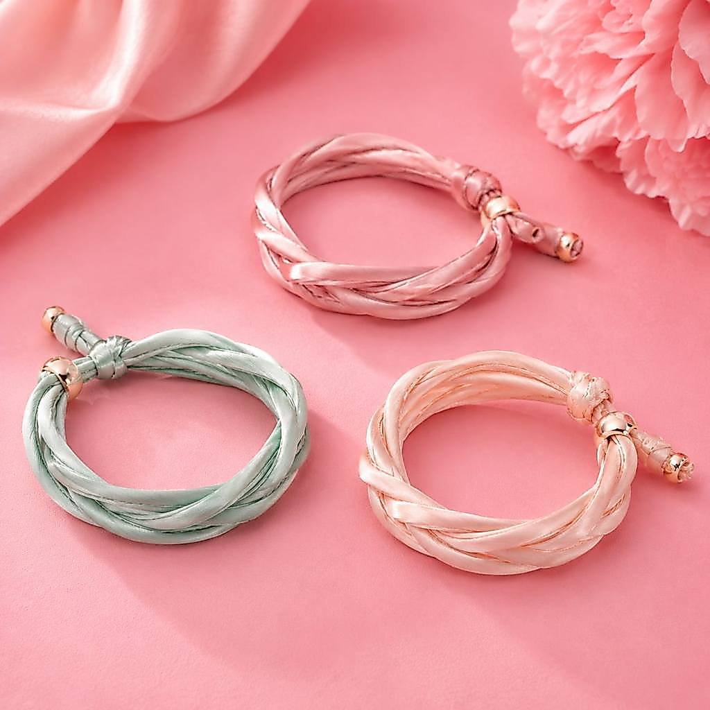 Ur.sparks • [SPECIAL 7.7] - Satin Trinity Bracelet