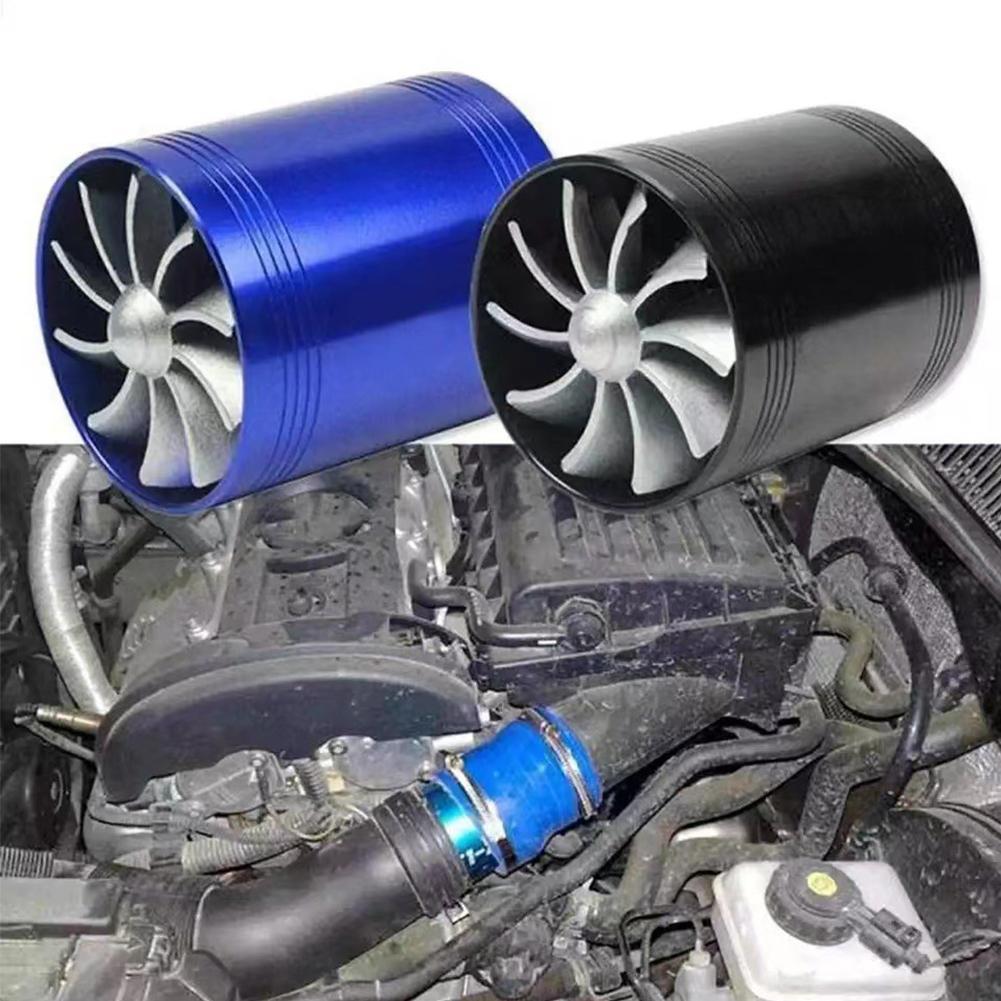 Car Turbine Supercharger Turbo Single-sided Air Z Turbine Engine Turbocharger Gas Saver Kit Auto Rep