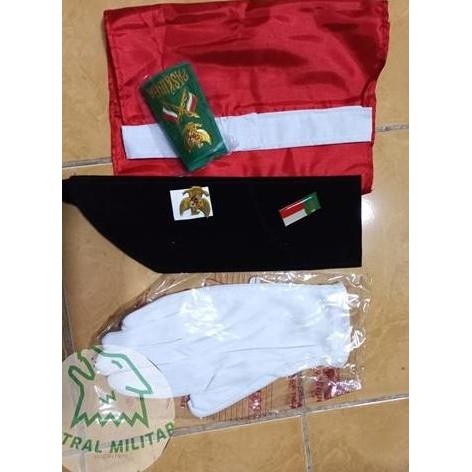 Perlengkapan Paskibra Satu Set - Atribut Paskibra Lengkap - Paskib Set