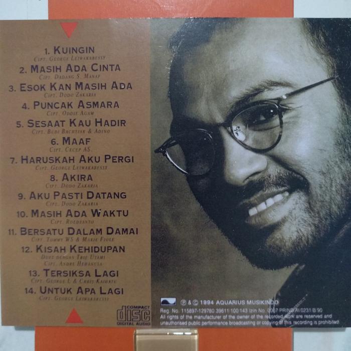 CD utha likumahuwa - the best of KUINGIN. mus mujiono fariz rm dian pp