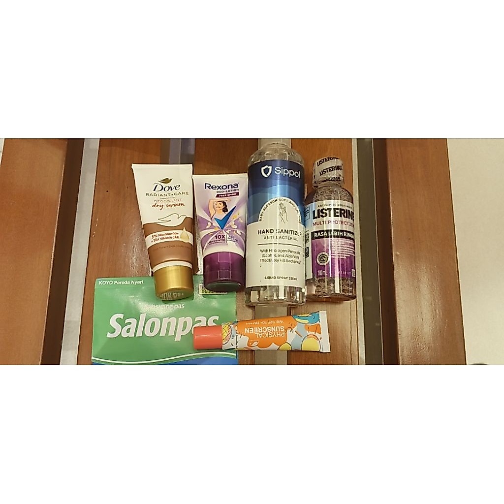 paket kosmetik kecantikan dan kesehatan FREE kaos olahraga