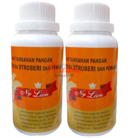 Ny Liem Pasta Stroberi 100 ml Stroberi paste perisa flavor ny-liem
