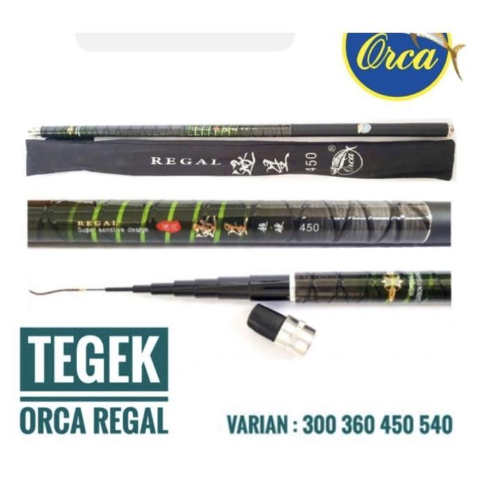 Joran Tegek Orca Regal 360 450 540 Carbon kaku Kuat - 360