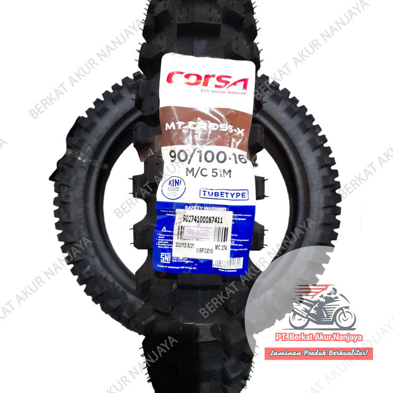 BAN TRAIL CORSA MT CROSS-X-R Corsa Cross X 90/100-16