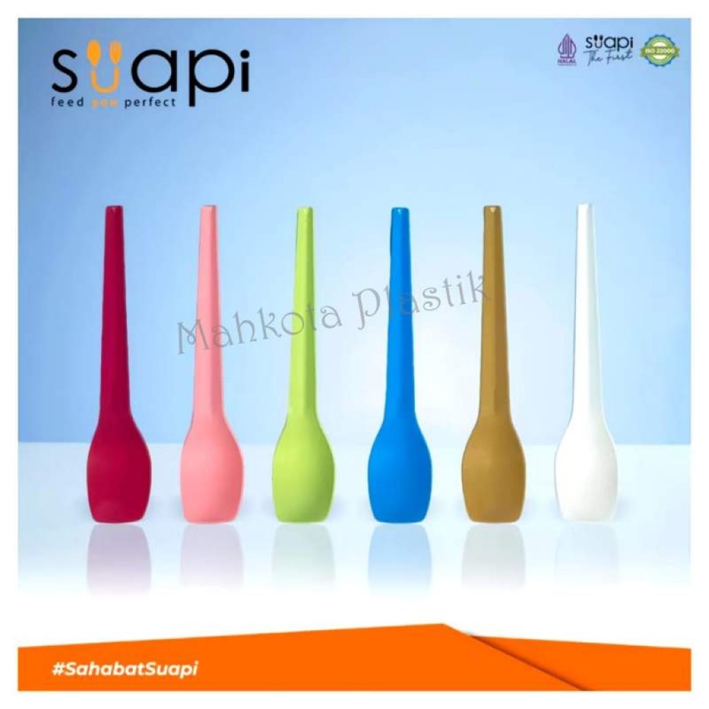 (25pcs) Sendok Dessert PP Suapi Sendok Plastik Medium Warna