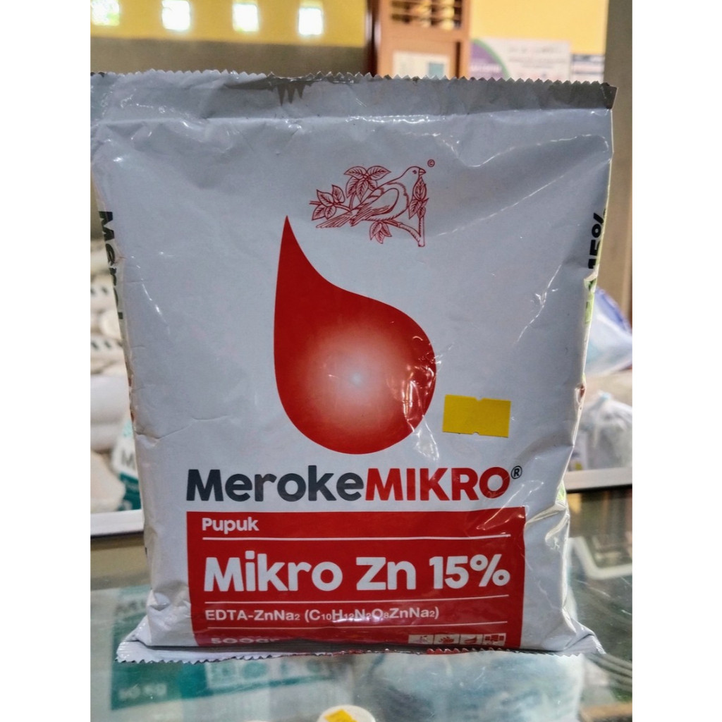 Pupuk Meroke MIKRO Zn 15% 500 Gram - Pupuk Mikro Tunggal - MerokeMIKRO® Zn-EDTA