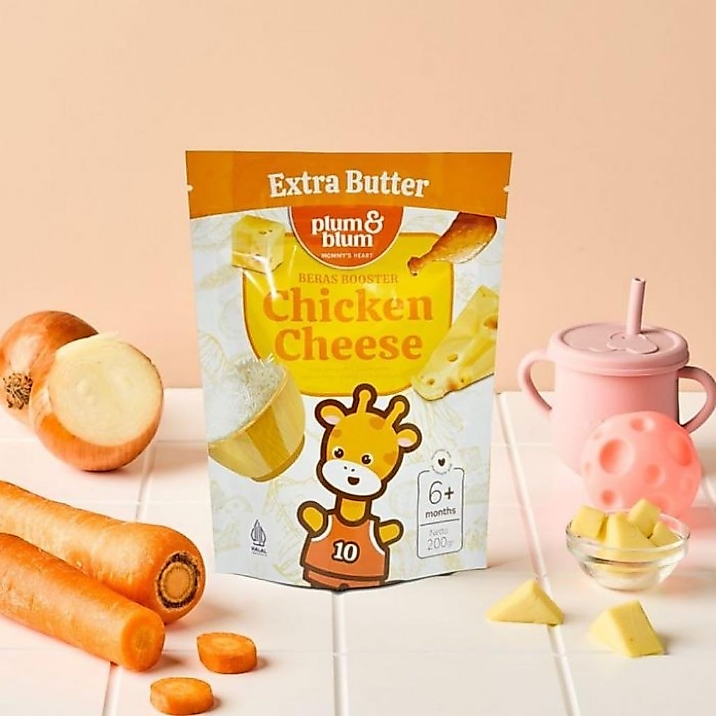 Plum & Blum Beras Mpasi Booster - Chicken Cheese