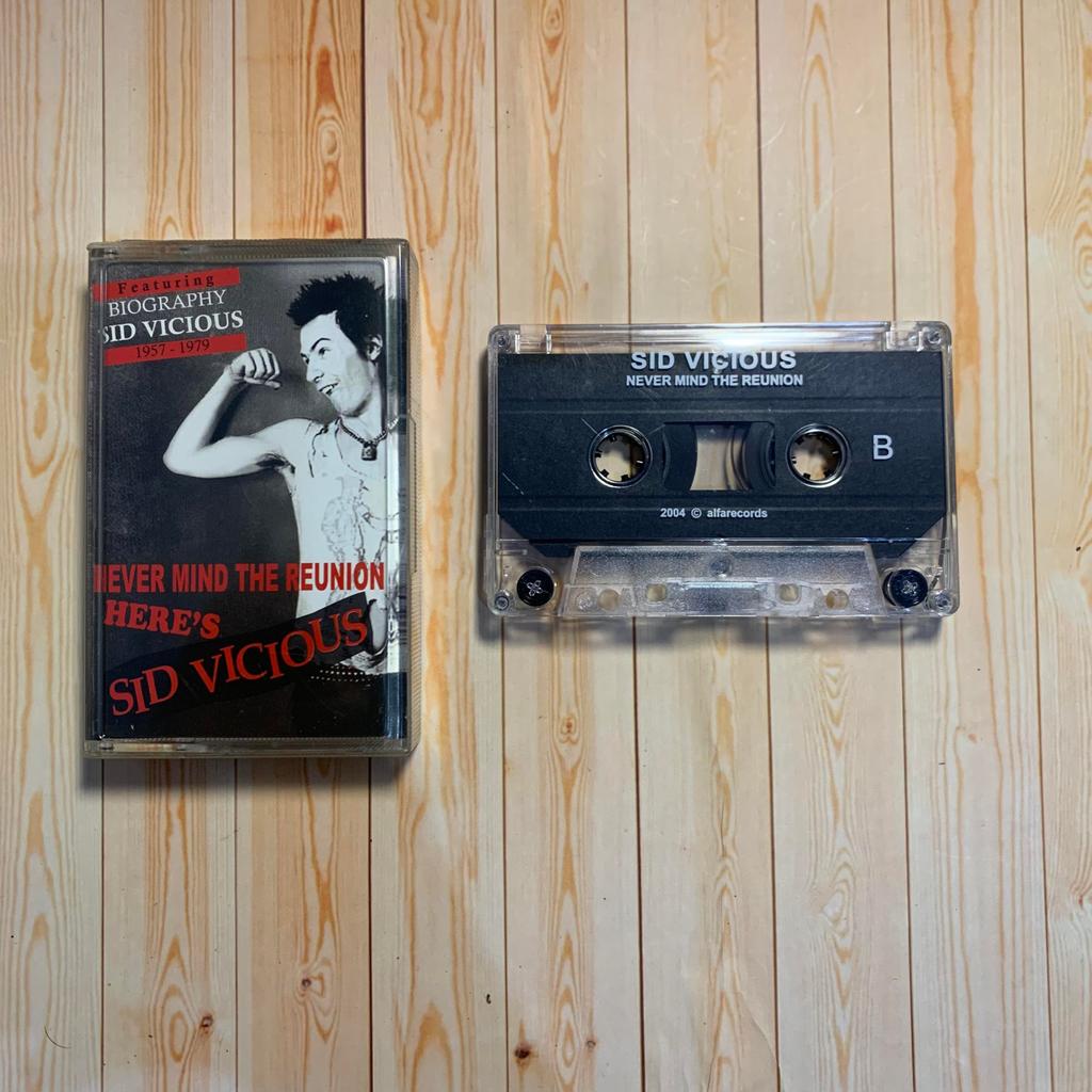 Kaset SID VICIOUS NEVER MIND REUNION