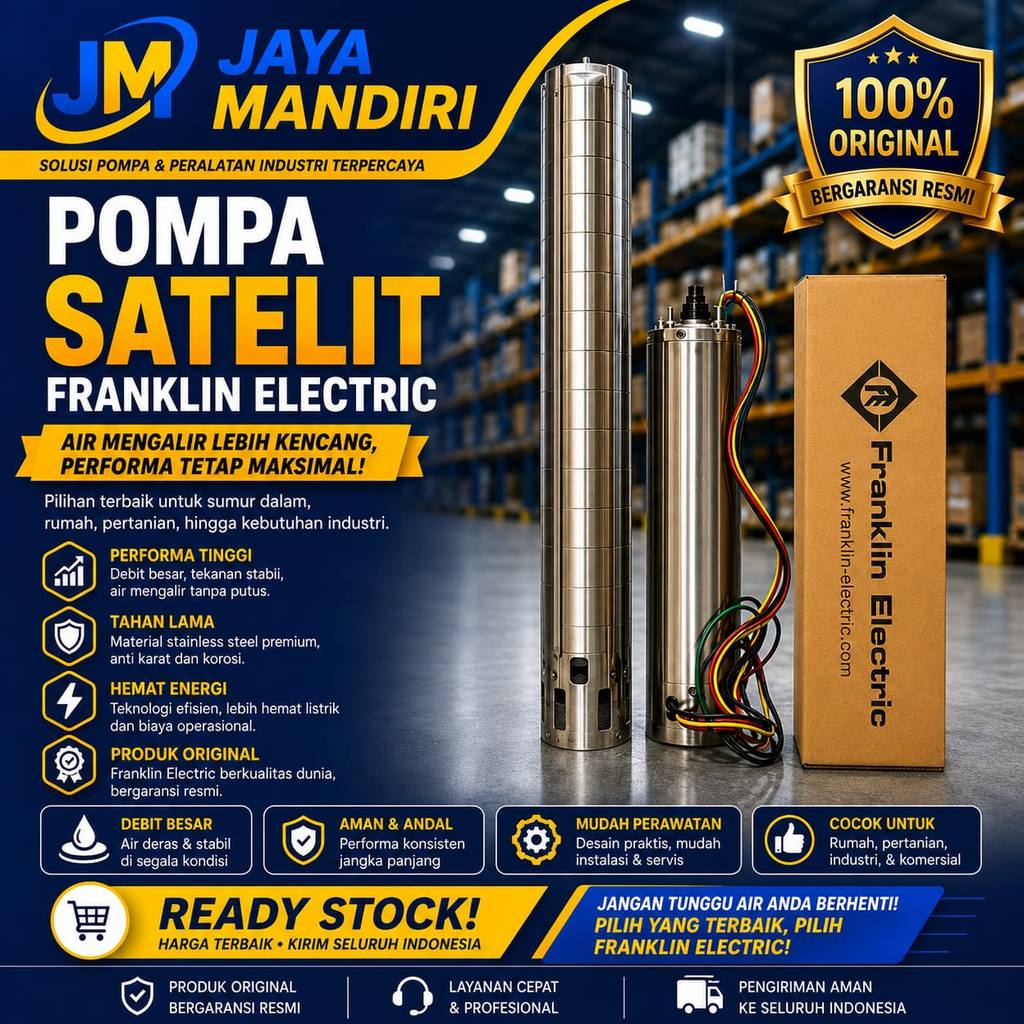 POMPA FRANKLIN 2HP 1PHASE 4SPM3/25 SUBMERSIBLE PUMP FRANKLIN