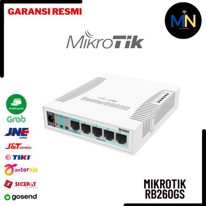 Mikrotik RB260GS Switch 5Port Gigabit