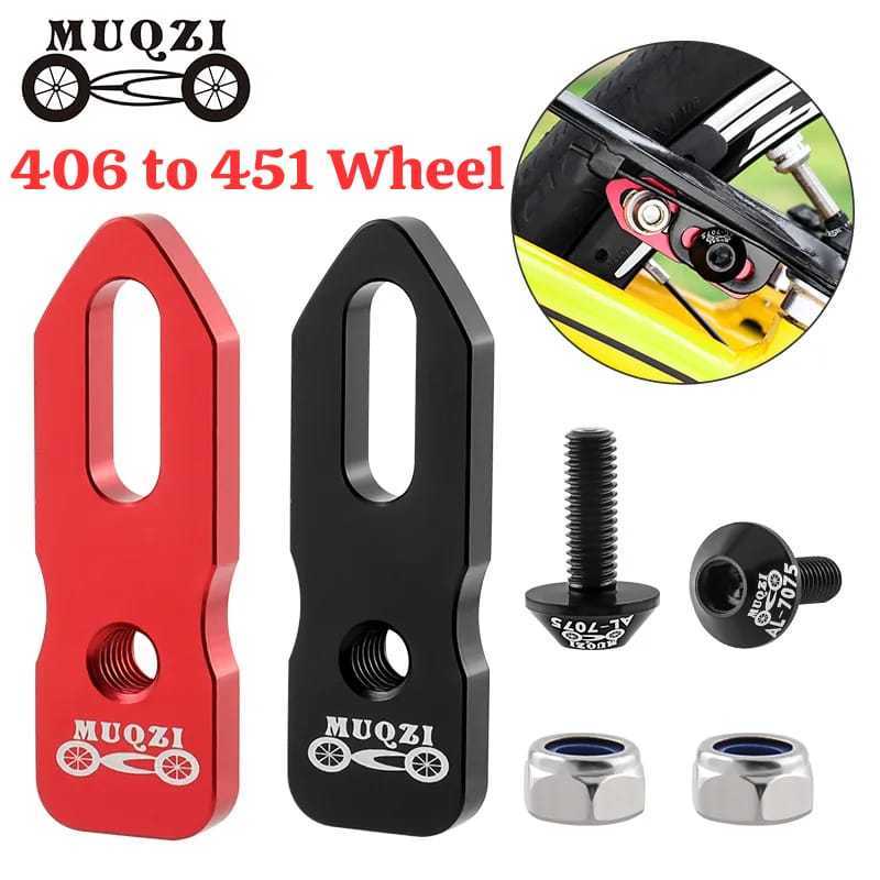 Foto MUQZI Adaptor V Brake Mounting Extension Conversion Kit 406 To 451 Wheel Adapter Roda 16 18 20 Murni Plus Inch Sepeda Lipat Seli MInion BMX