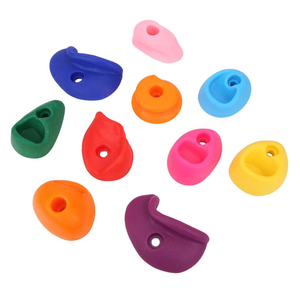 10pcs Climbing Holds Large Rock Climbing Holds Plastic Wall Grips Climbing Supplies