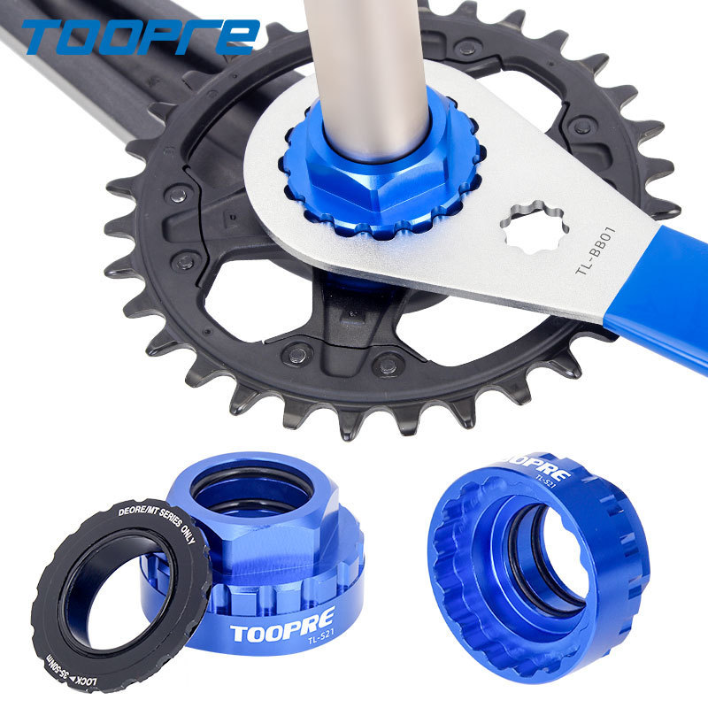 TOOPRE Alat pelepas chainring direct-mount 12-speed M7100/M8100/M9100 Soket pemasangan chainring XT