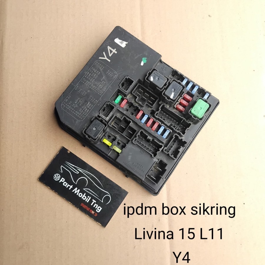 Ipdm Box Bok Sikring Sekring Nissan Livina 15 1500cc L11 Y4 Y5 Y6 Matic Original