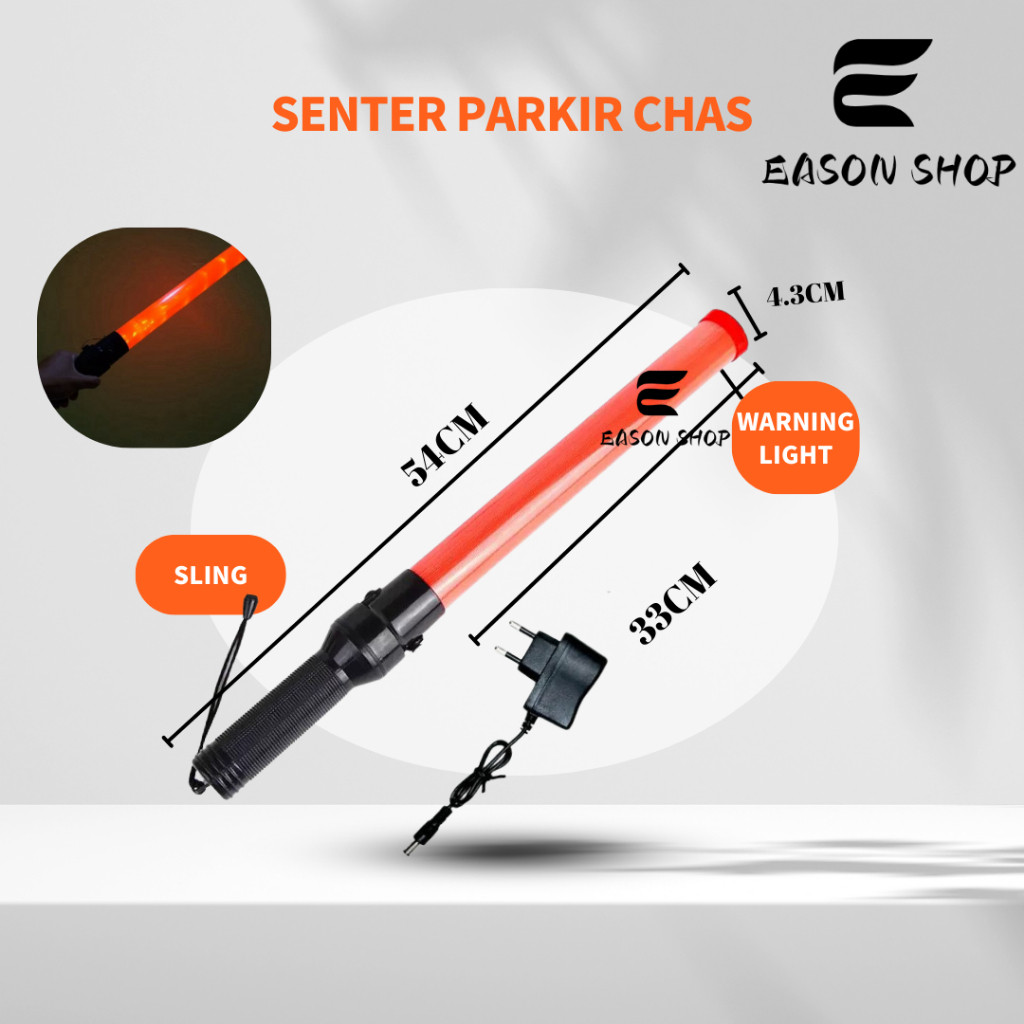 (Maximum) Senter Lalulintas/Lampu Lalulintas Polisi dan Security/Lamp Lalin Parkir CAS