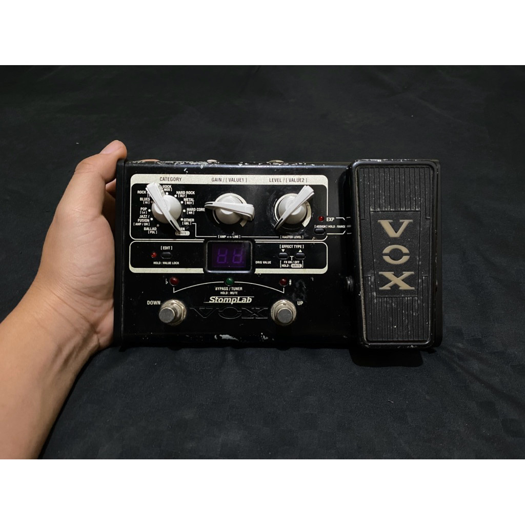 Efek Gitar Vox Stomplab IIG