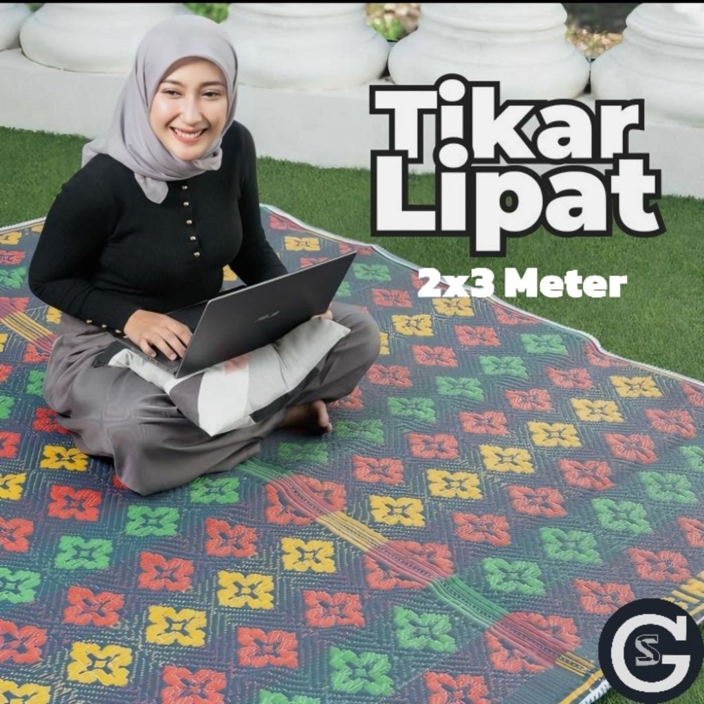 Tikar Singa Laut 200x300 Tikar Plastik Tebal Anti Licin Tebal Awet