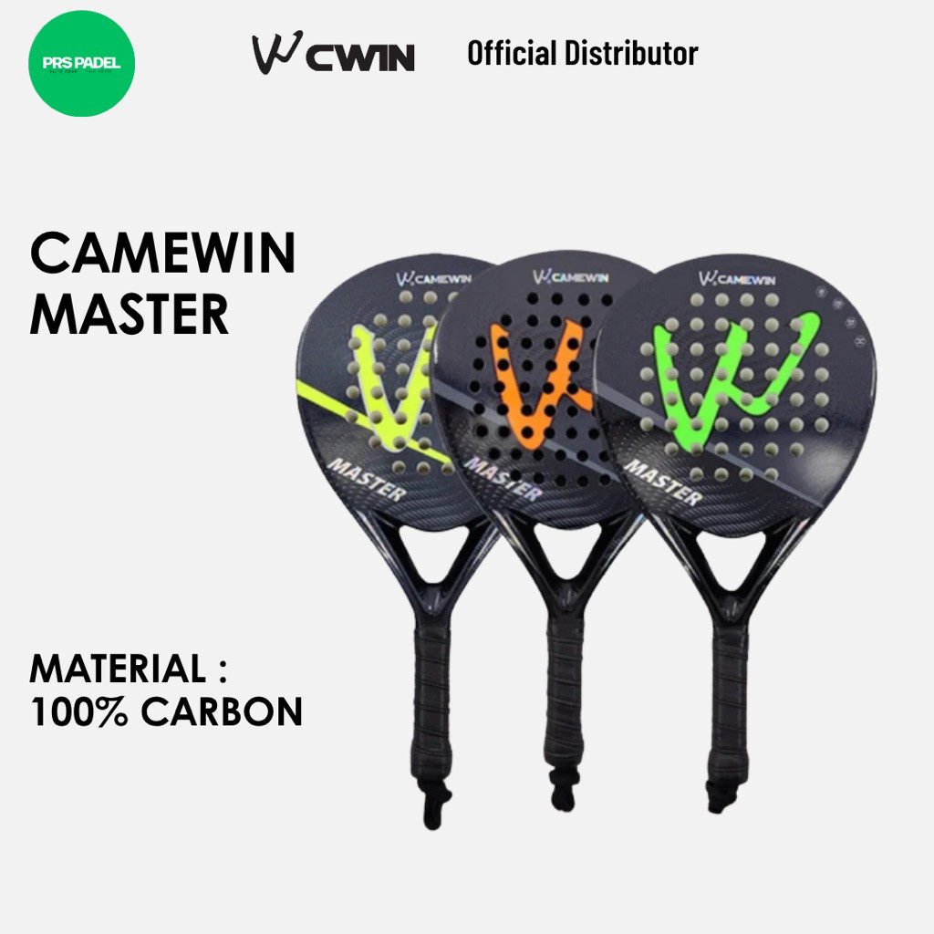 ReadyCamewin Master Padel Racket 12K Carbon Original