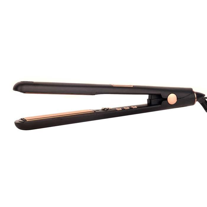 Ready Mikata - M17 Catok Rambut Lurus Titanium - Black - Black.