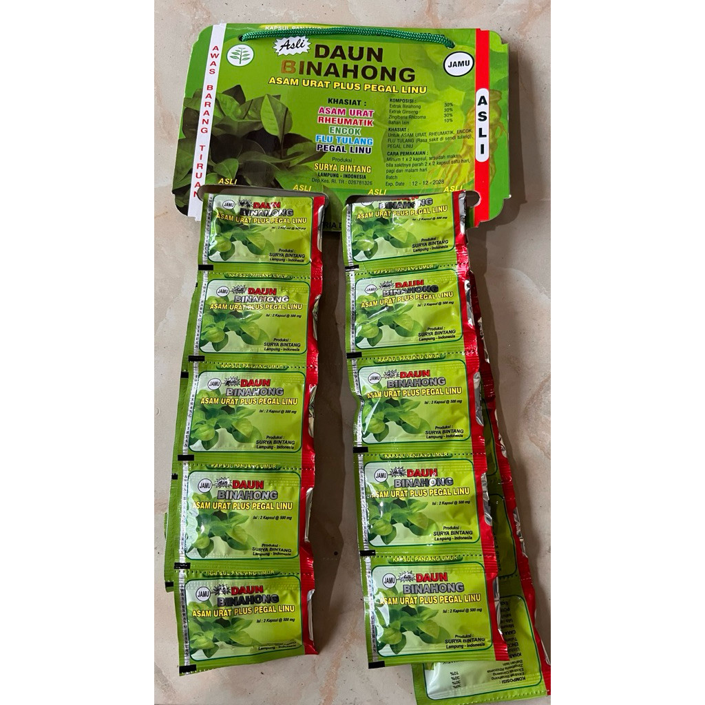 SM SPACE - Daun Binahong Kapsul Ori