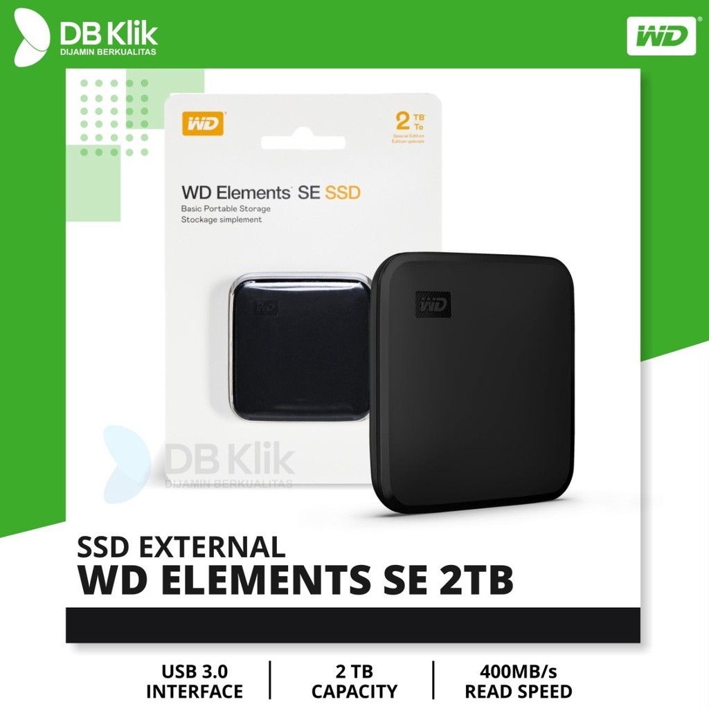 SSD External WD ELEMENTS SE 2TB 3.0 | SSD Portable Elements SE 2TB