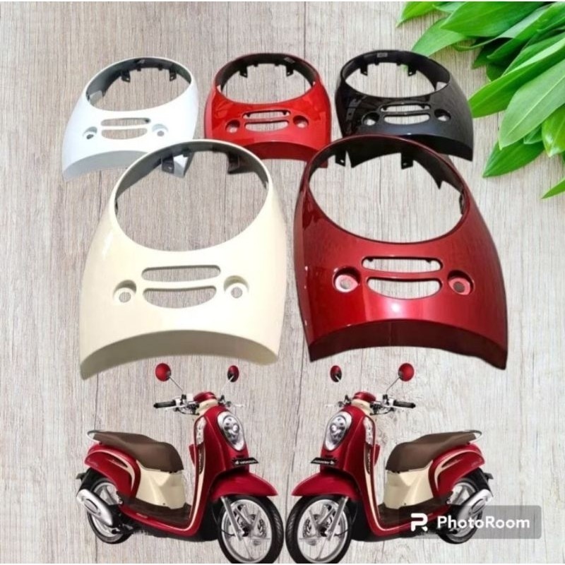COVER LAMPU SCOOPY PANEL LAMPU SCOOPY FI INJEKSI TAHUN 2013 SAMPAI 2016 Dek Body Motor