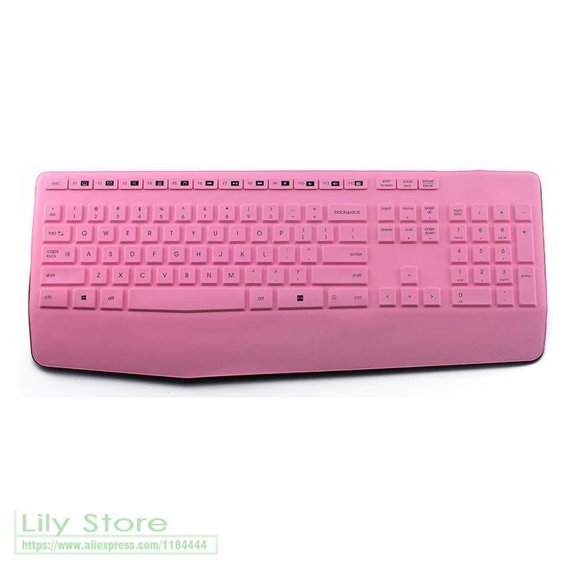 For Logitech MK345 K345 Silicone Dustproof mechanical Wireless Bluetooth Desktop keyboard Cover Prot