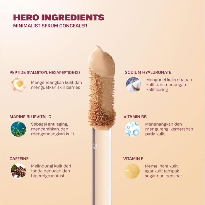 ESQA Minimalist Serum Concealer - Vanilla, 4 gr