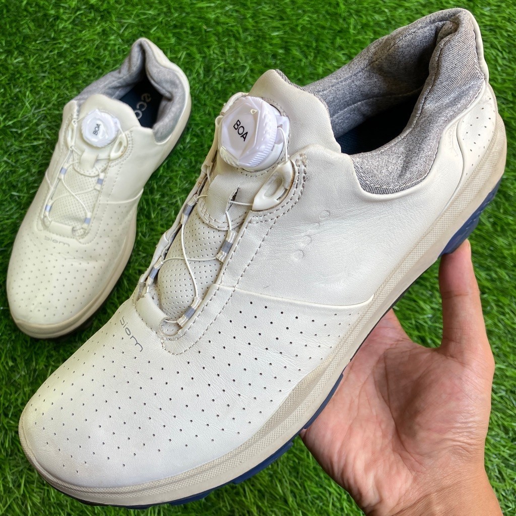 Sepatu ECCO Boa Biom Hybrid 3 Goretex Golf Shoes Leather ukuran 43 Preloved