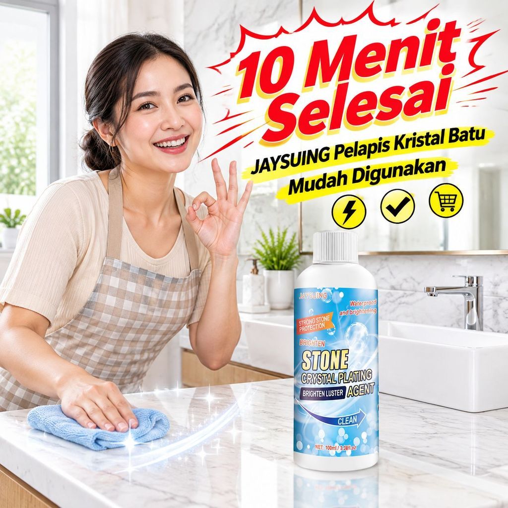 Kirim dalam 24 jam/Pelapis Kristal Batu/HFH /Coating Granit/Coating Marmer/Coating Keramik/Pengkilap