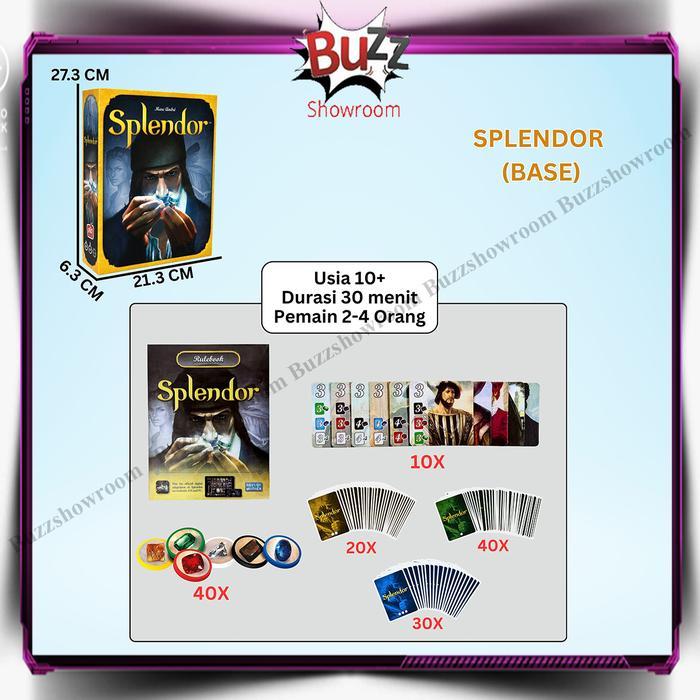 Splendor Board Game Cities of Splendor Expansion - Splendor Base, Polos