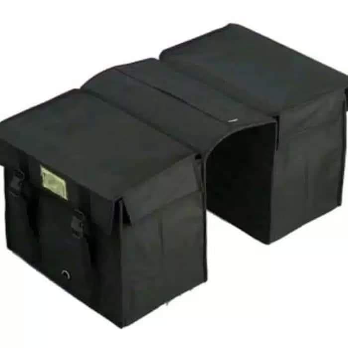 Tas Pos Obrok Jaya Tas Motor Anti Air Tebal Kuat Tas Obrok Pos Kurir Keranjang Motor Kecil Besi - HI